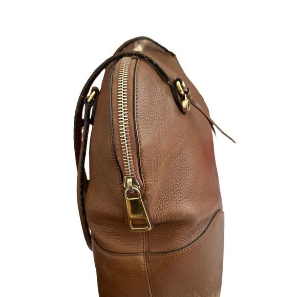 Gucci brown dome Bree tote - Picture 6 of 16